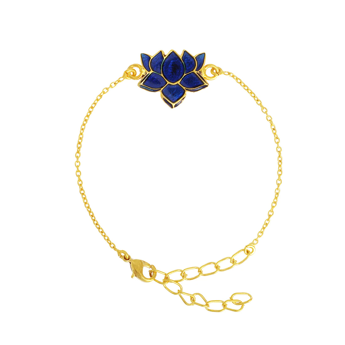 Blue Lotus Bracelet