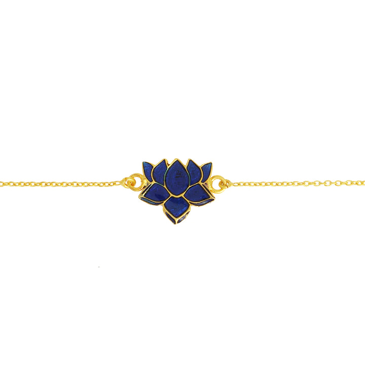 Blue Lotus Bracelet