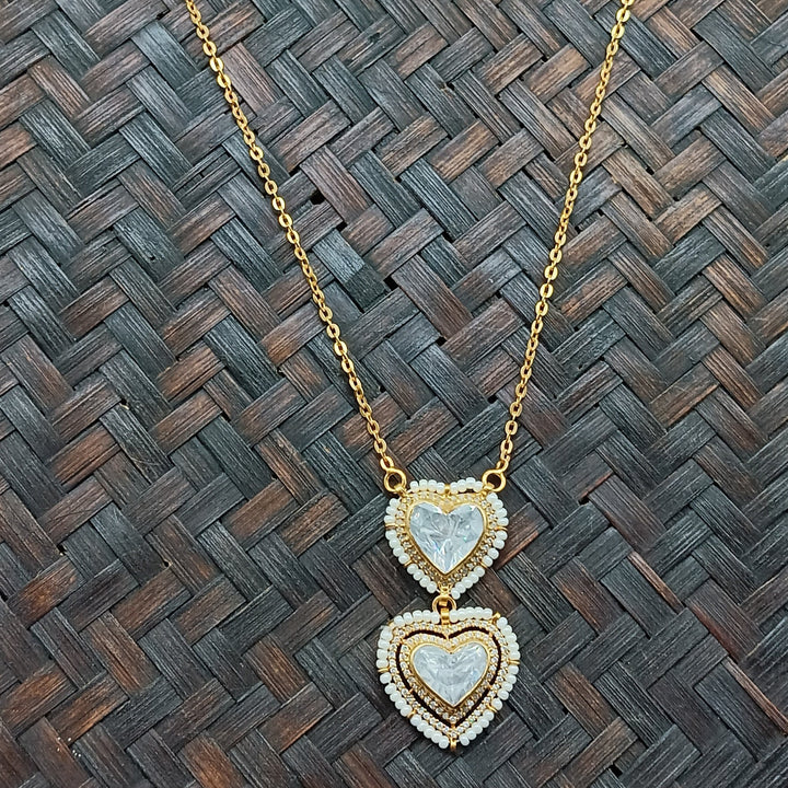 Heart Pendant With Chain