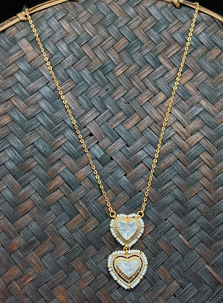 Heart Pendant With Chain