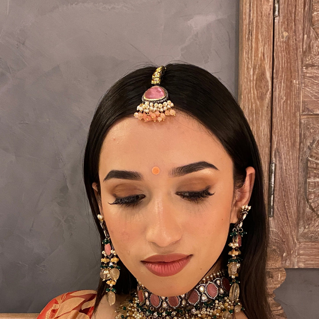 Bridal Jhumur Necklace set