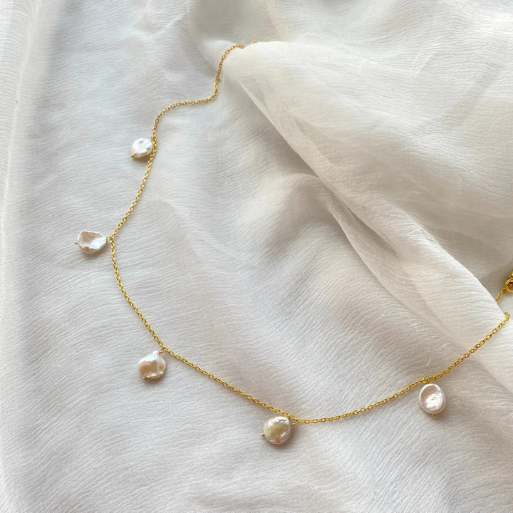 Keshi Pearl Necklace