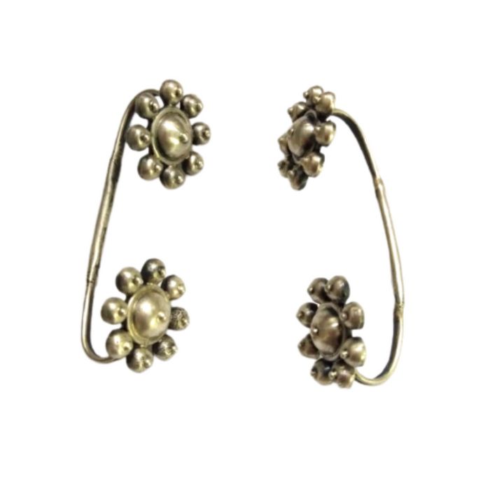 Flower Ear Clip(Sold as a single piece)